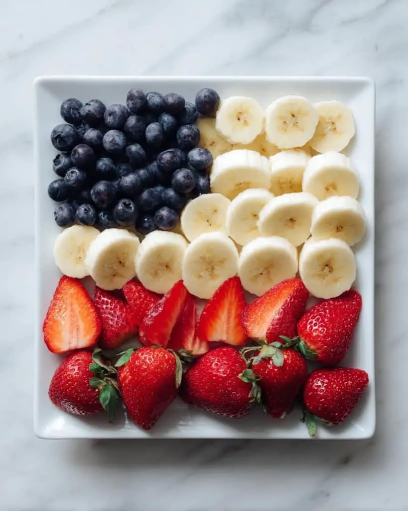 Fruit Flag Platter Recipe
