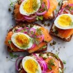 Smoked Salmon Toast Recipe