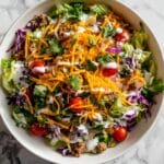 BBQ Ranch Taco Salad Recipe