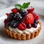Vanilla Bean Berry Cream Tart Recipe