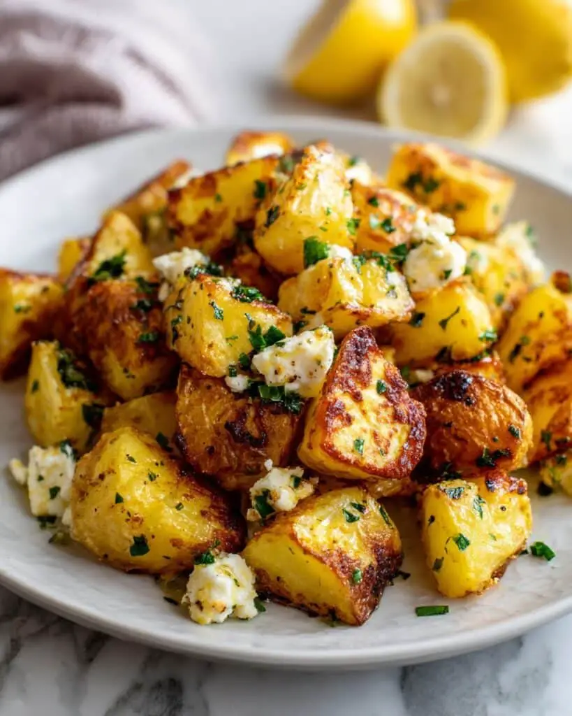 Baked Feta Potatoes Recipe
