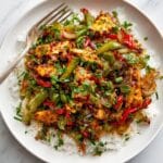 Air Fryer Chicken & Veggies With Chimichurri Sauce Recipe