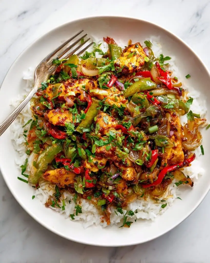 Air Fryer Chicken & Veggies With Chimichurri Sauce Recipe