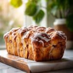 Maple Glazed Apple Fritter Bread Recipe