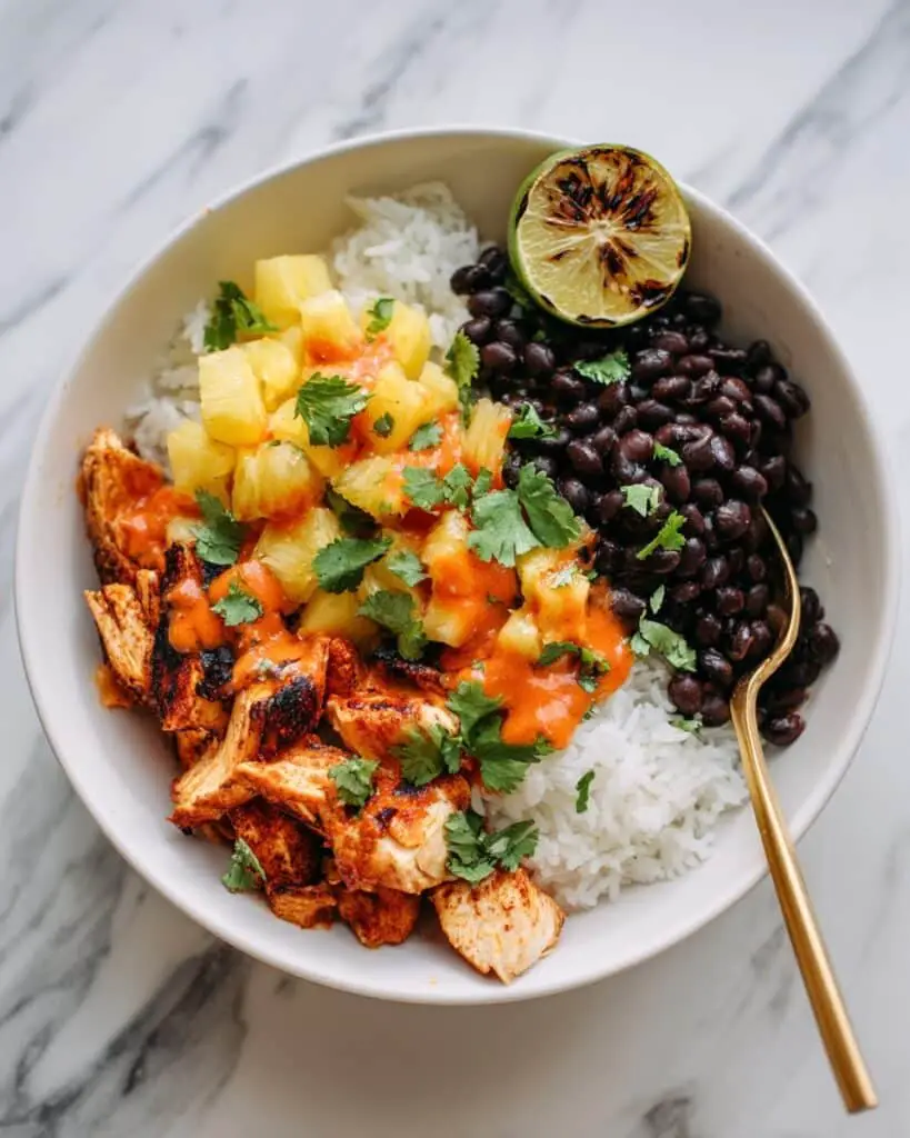 Chicken Al Pastor Bowl Recipe