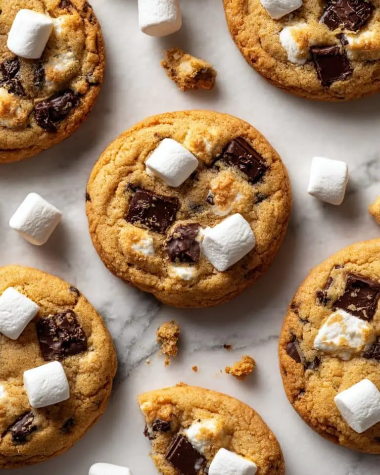 Toasted S’more Chocolate Chip Cookies Recipe