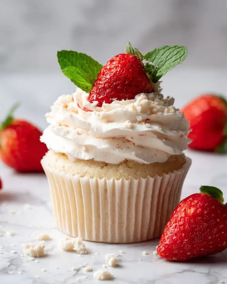 Strawberry Shortcake Cupcakes Recipe