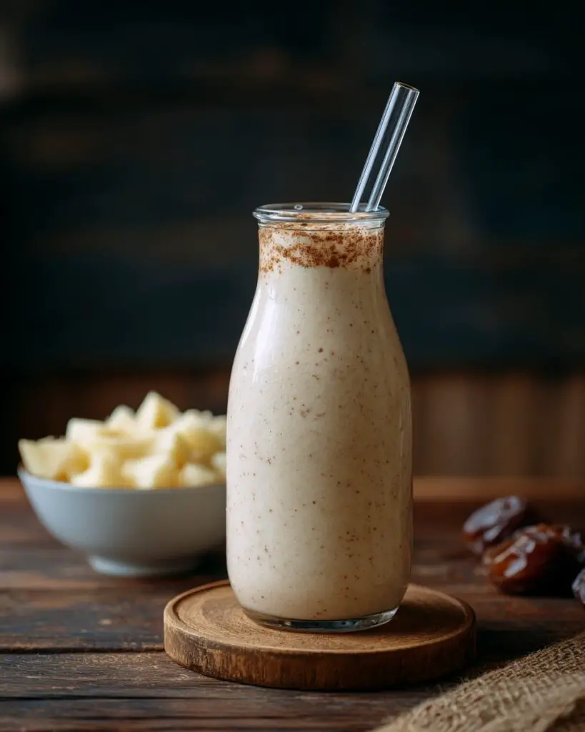 Creamy Banana Date Smoothie Recipe