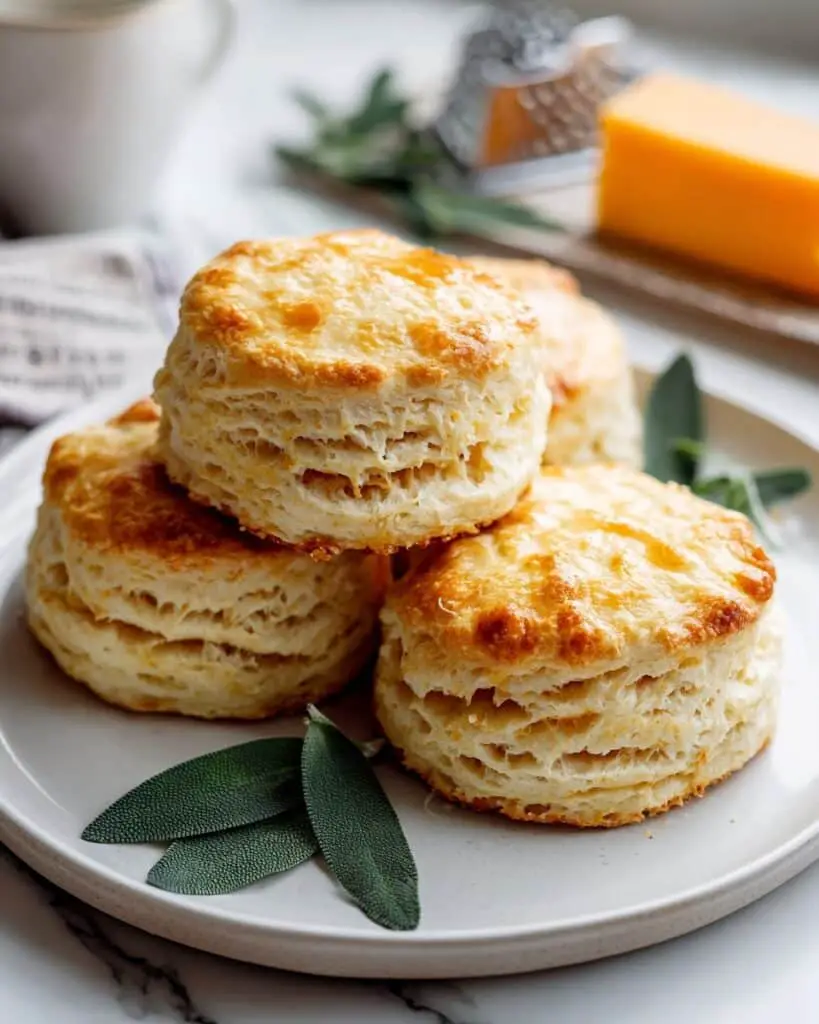 Savory Cheddar and Sage Biscuits Recipe