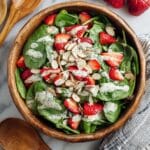 Easy Strawberry Spinach Salad Recipe