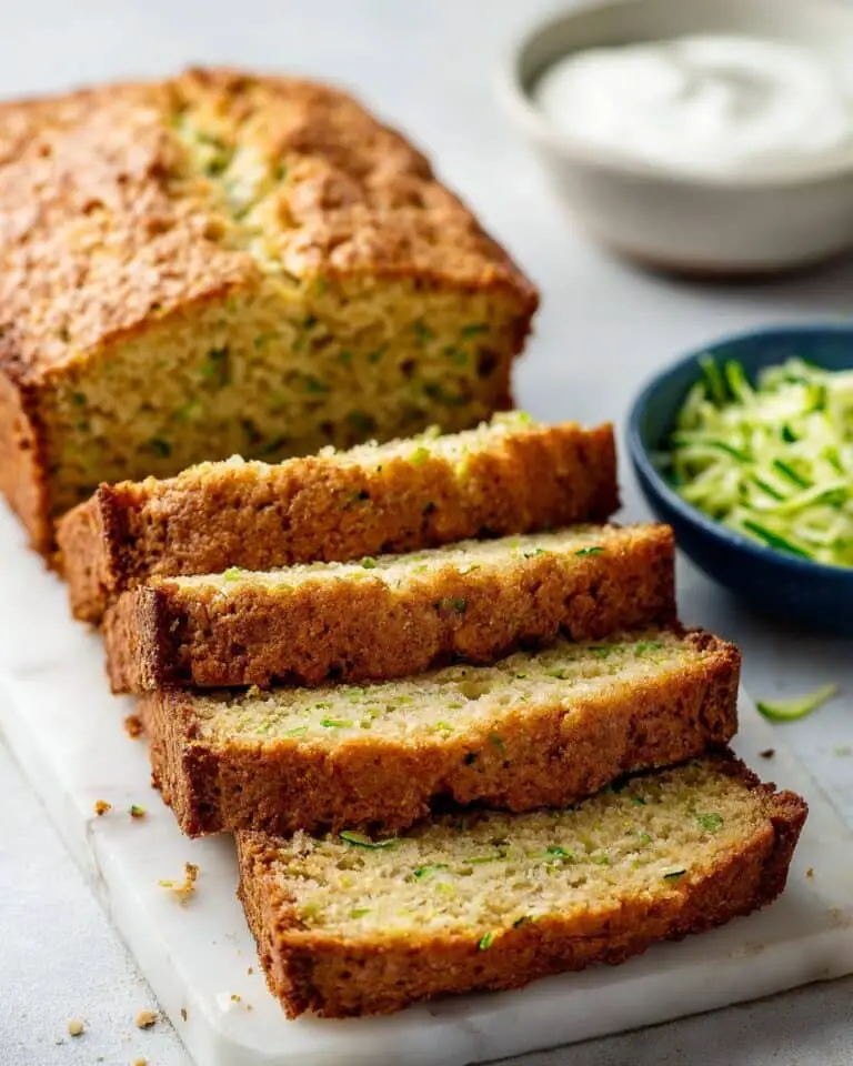 Cheesy Gluten-Free Zucchini Bread Recipe