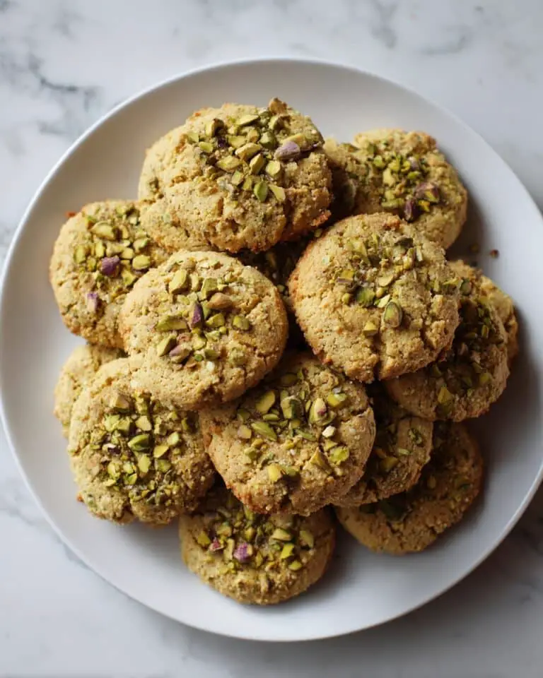 Salted Honey Pistachio Cookies Recipe