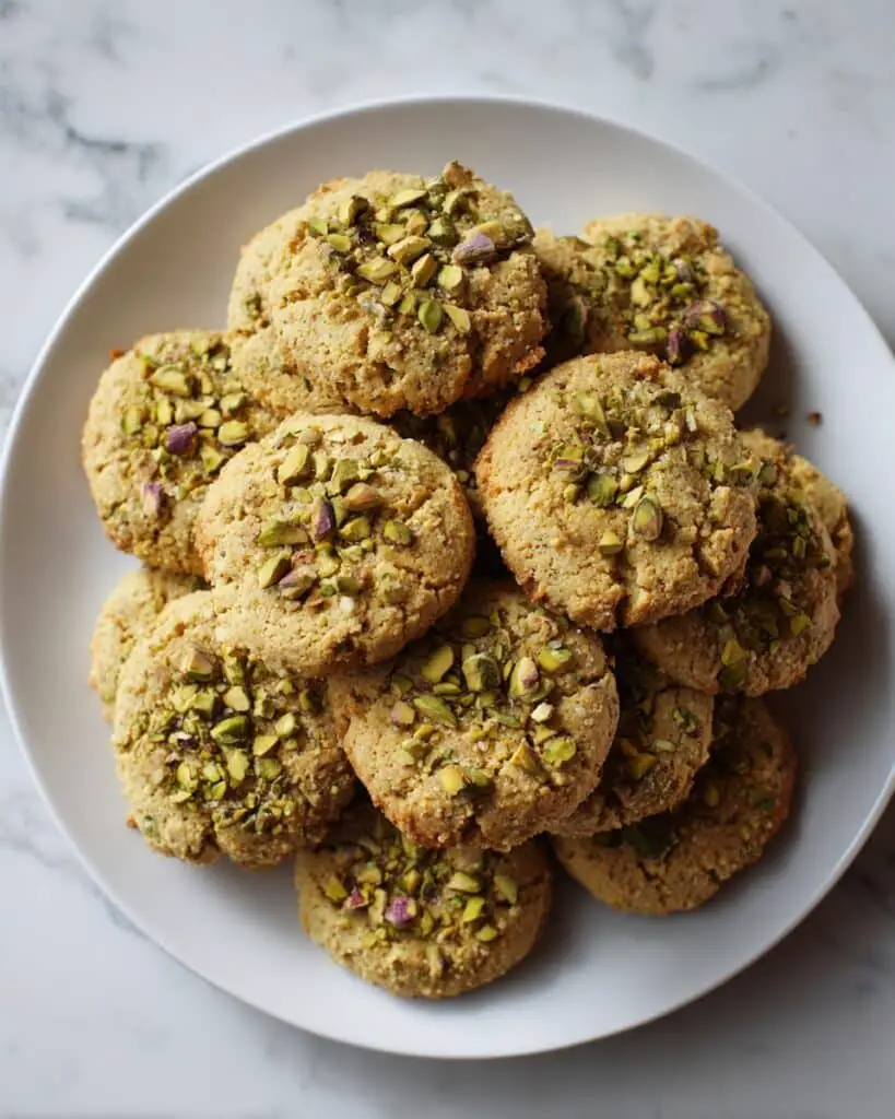Salted Honey Pistachio Cookies Recipe