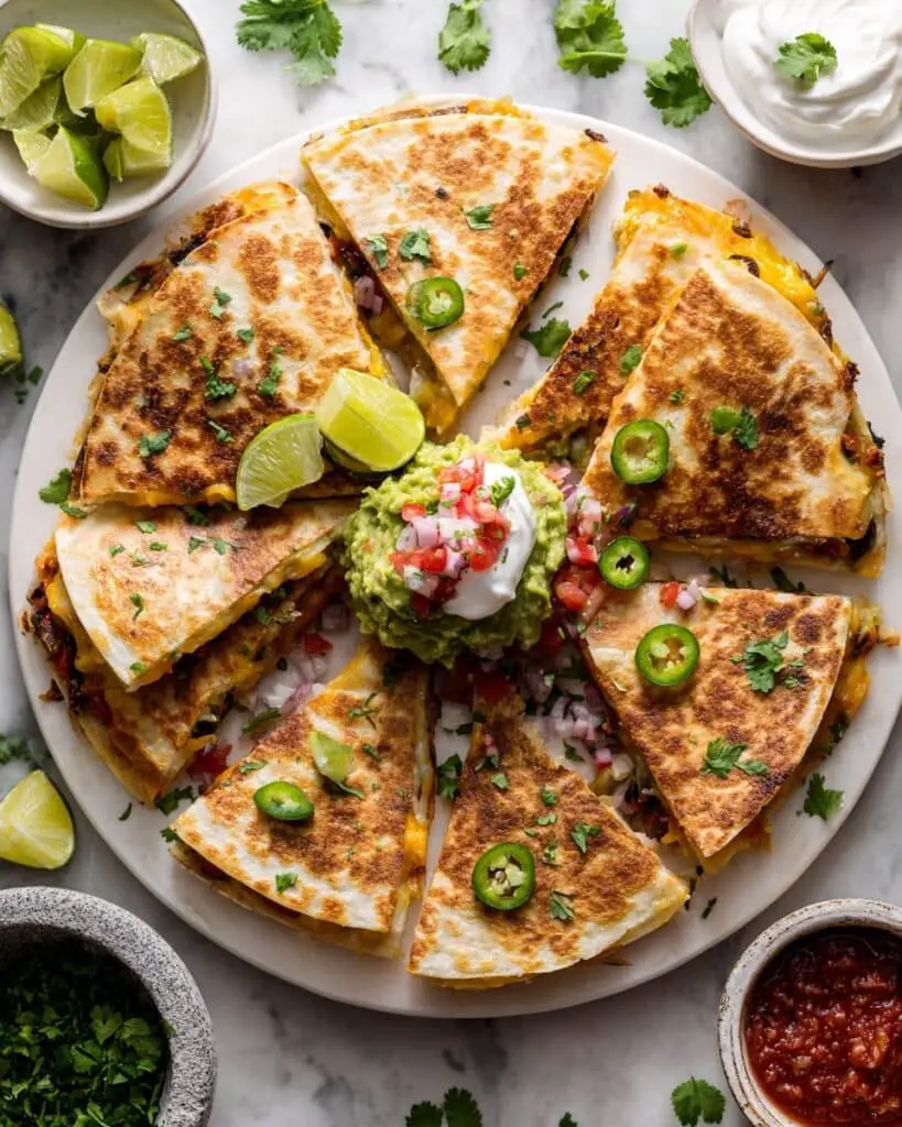 Baked Chicken Quesadillas Recipe