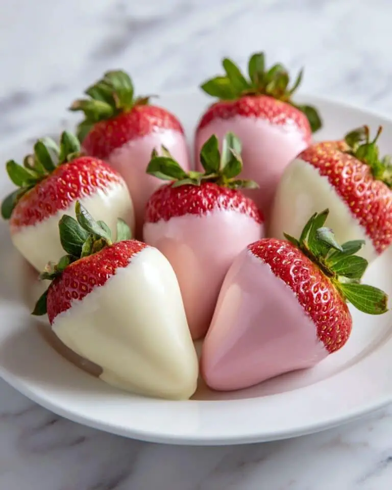 Yogurt Covered Strawberries Recipe