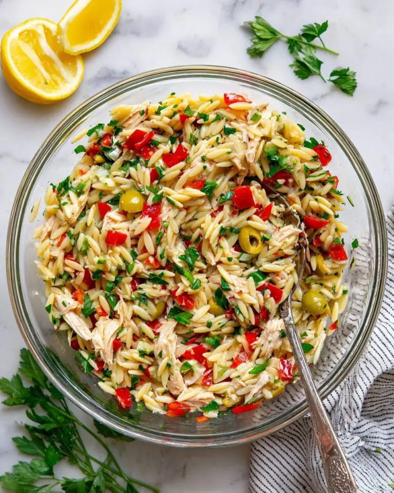 Orzo Chicken Salad Recipe