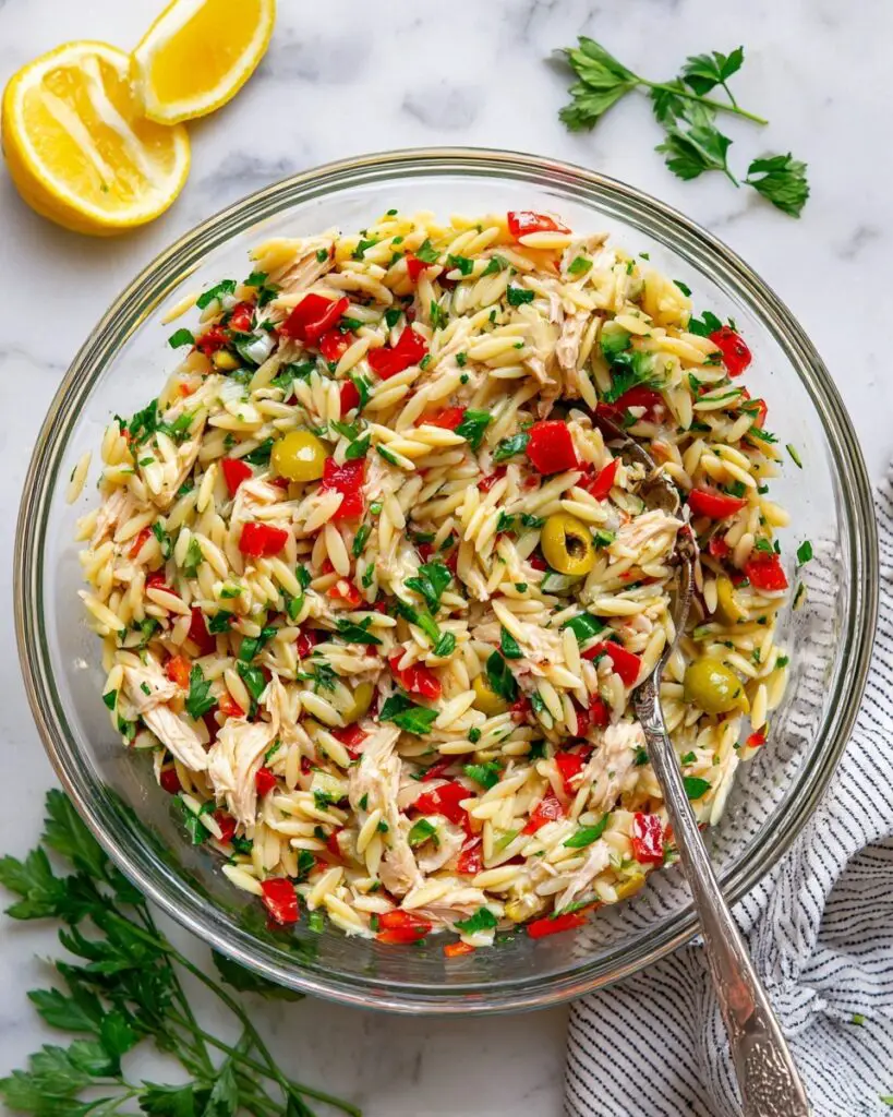 Orzo Chicken Salad Recipe