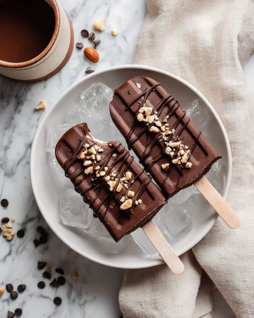 Homemade Fudgesicles Recipe