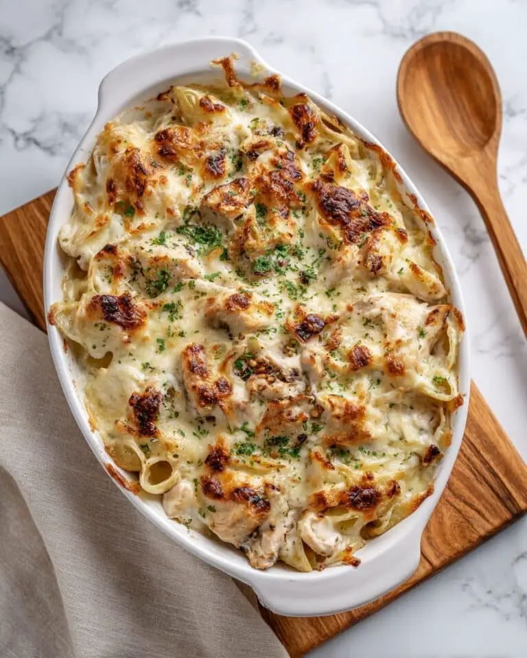 Easy Chicken Alfredo Bake Recipe