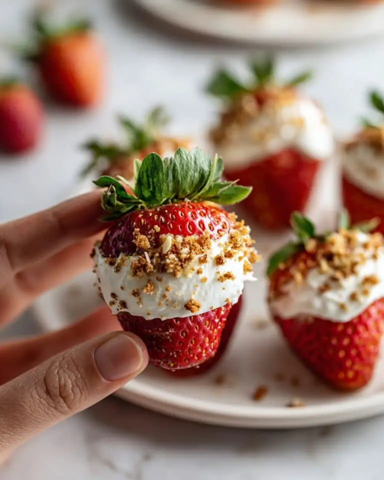 Deviled Strawberries Recipe