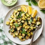 Easy Oven Roasted Zucchini with Garlic and Herbs Recipe