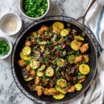 Zucchini Stir Fry with Chicken and Ginger Recipe