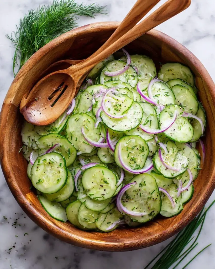 Refreshing Cucumber Salad Recipe