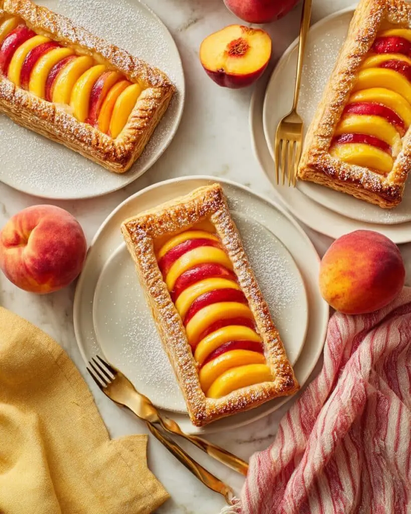 Easy Peach Tartlets Recipe