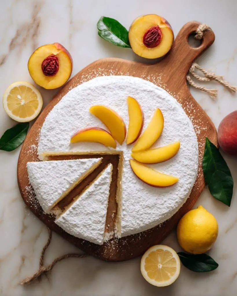 Simple Summer Peach Cake Recipe