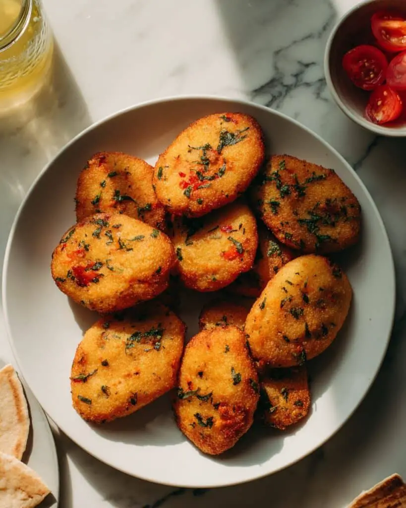 Crispy Fried Crawfish Hushpuppies Recipe