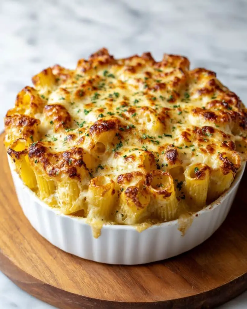 Four Cheese Baked Ziti Recipe