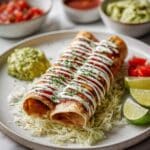 Baked Chicken Chimichangas Recipe