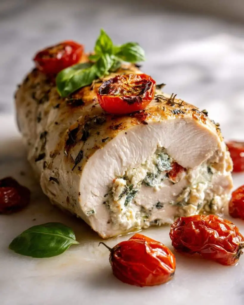 Caprese Stuffed Chicken Recipe