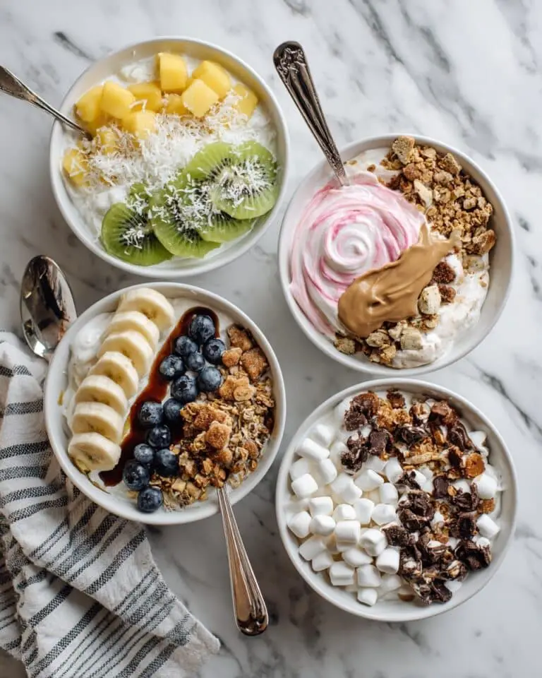 Greek Yogurt Bowls – 4 Delicious Ways Recipe