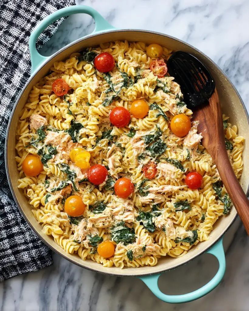 Salmon Boursin Pasta Recipe