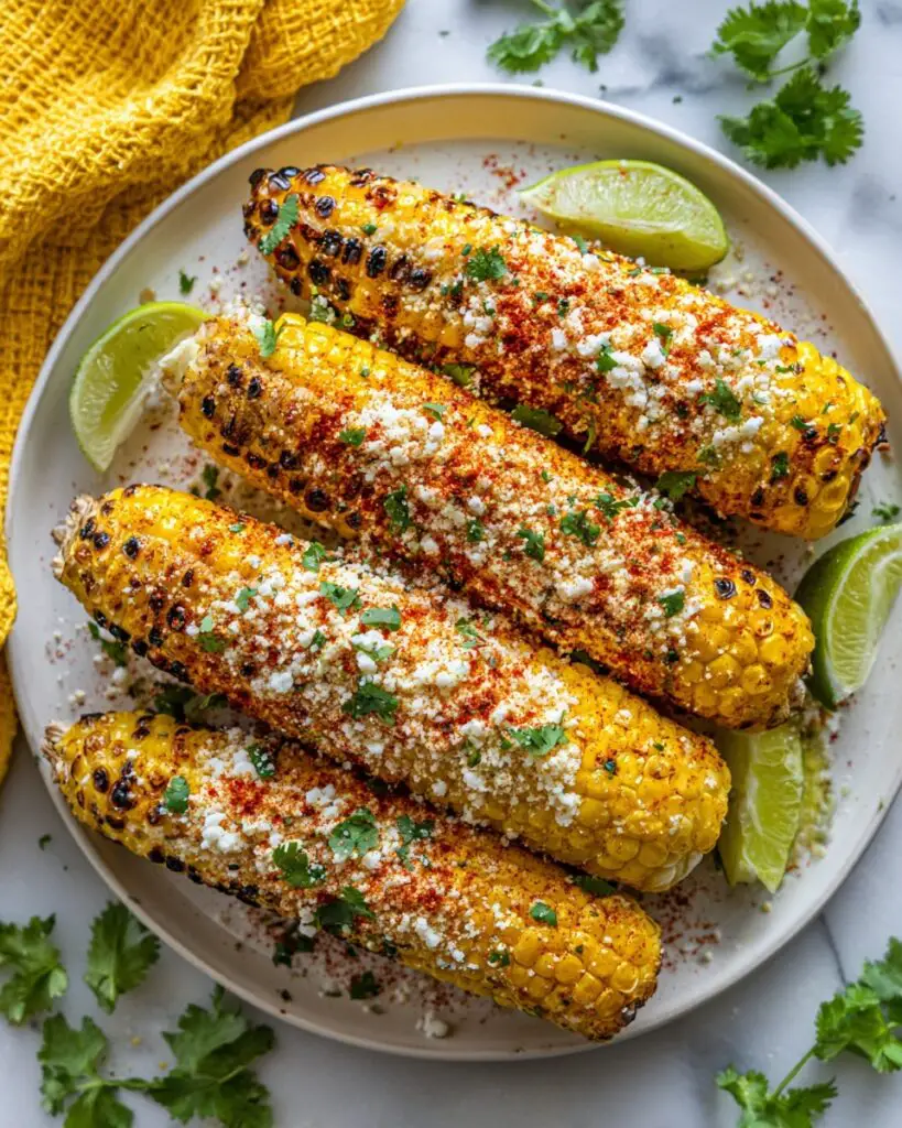Elote (Grilled Mexican Street Corn) Recipe