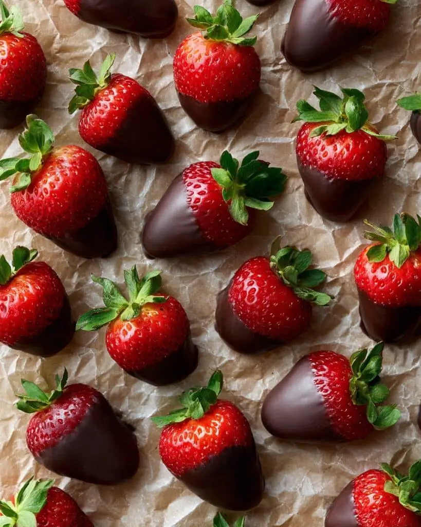 Chocolate Covered Strawberries Recipe