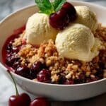 Homemade Cherry Crisp Recipe