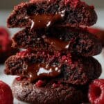 Chocolate Raspberry Truffle Cookies Recipe
