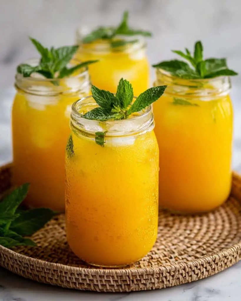 Refreshing Homemade Mango Lemonade Recipe