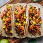 Spicy Shrimp Tacos with Mango Salsa Recipe