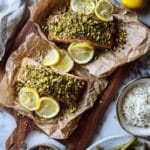 Pistachio-Crusted Salmon Recipe