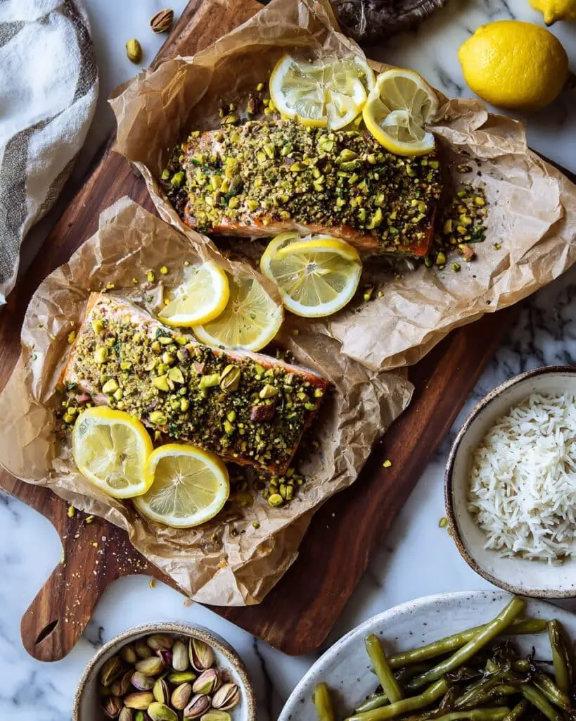 Pistachio-Crusted Salmon Recipe