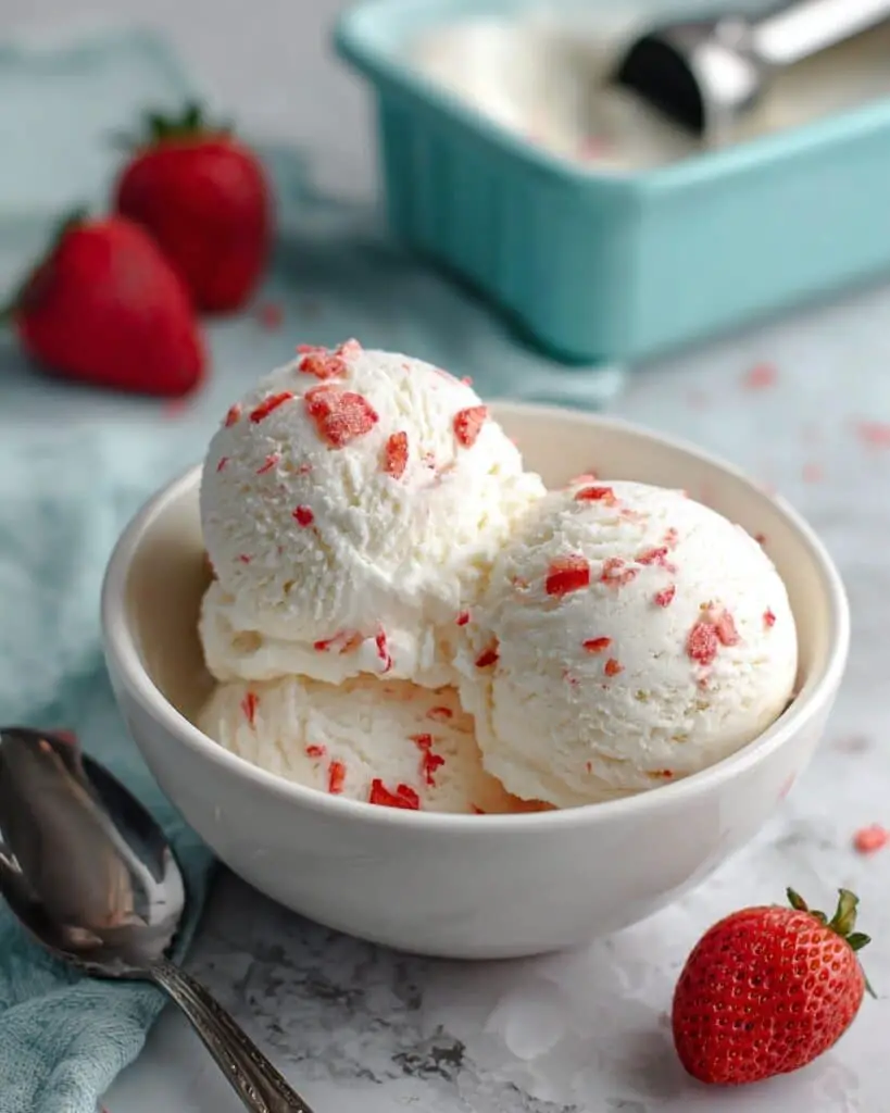 Homemade Vanilla Ice Cream Recipe