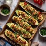 Stuffed Zucchini Boats Recipe