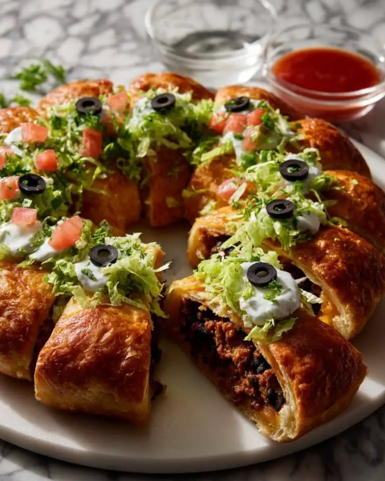Spider Taco Ring Recipe