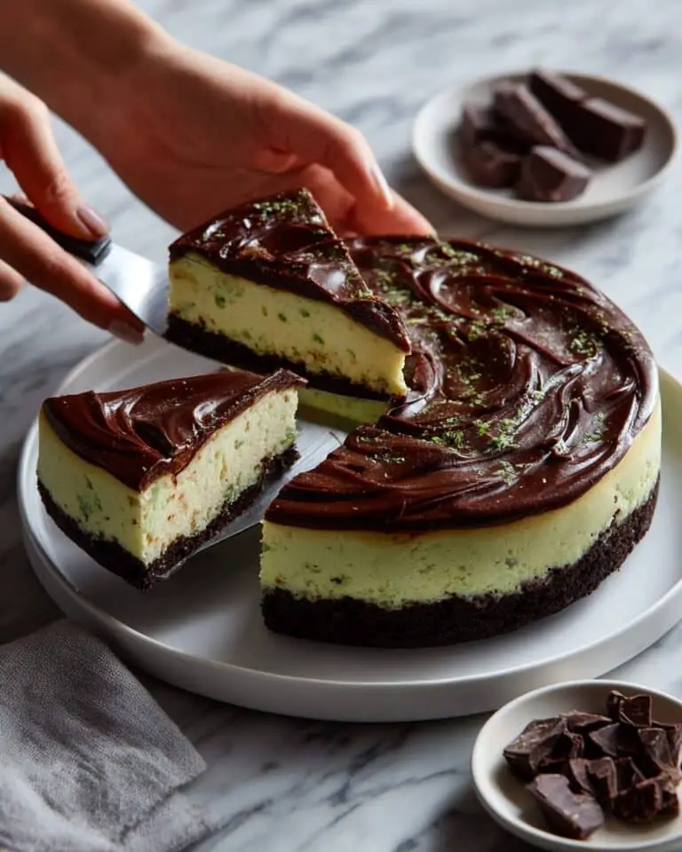 Mint Chocolate Cheesecake Recipe