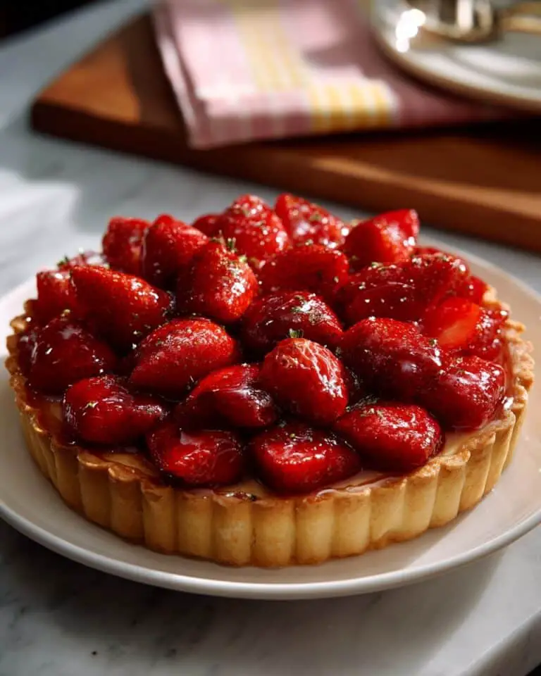Sweet and Juicy Strawberry Pie Recipe