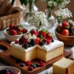 Berries and Cream Cake Recipe
