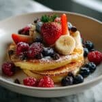Mini Pancake Cereal Bowl Recipe